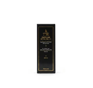 کرم ضد آفتاب رنگی اورلین با کاور کرم‌پودری (SPF 50) رنگ مدیوم - فاقد چربی