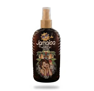 روغن برنزهکننده ارگانیک جامائیکا با روغن نارگیل SPF 2