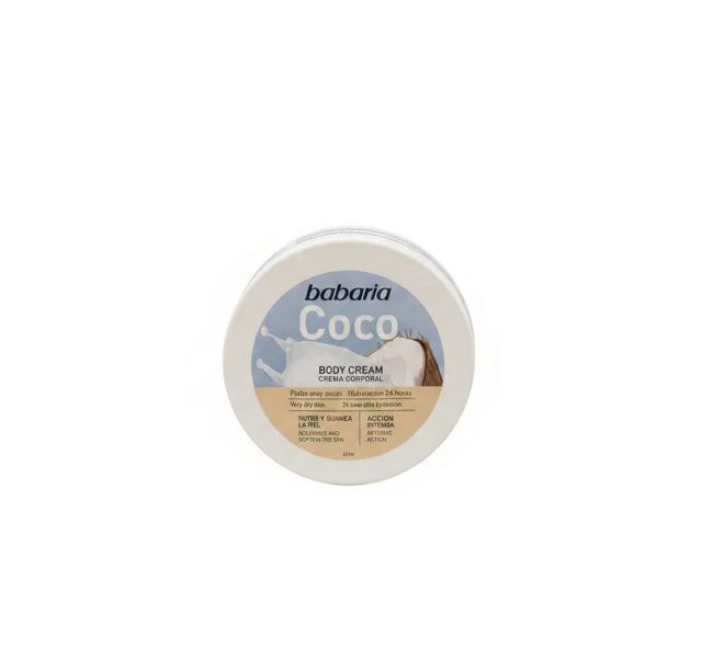 Babaria Coco Body Cream 24h Hydration