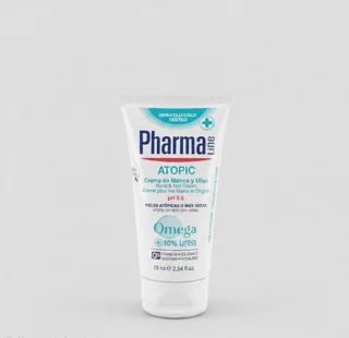 کرم دست و ناخن درمانی آتوپیک فارمالاین حاوی ۱۰٪ اوره (Pharma Line) حجم ۷۵ میل