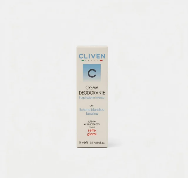Cliven Deodorant Cream (Intense Perspiration) 7 Days 25ml