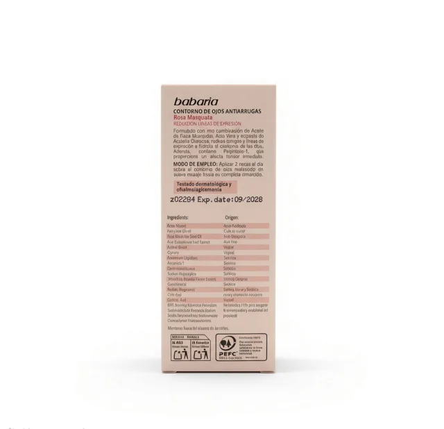Babaria Anti-Wrinkle Eye Contour Rosehip 15ml