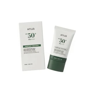کرم ضد آفتاب آبرسان هارتلیف و پانتنول آنوا اصل (Anua) با SPF 50+ حجم ۵۰ میل