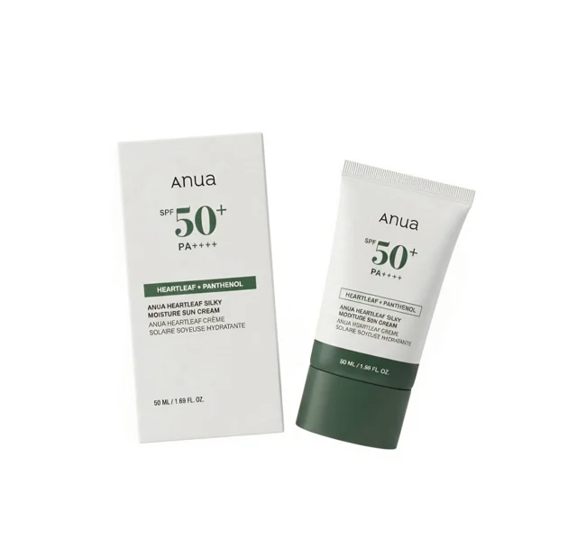 کرم ضد آفتاب آبرسان هارتلیف و پانتنول آنوا اصل (Anua) با SPF 50+ حجم ۵۰ میل