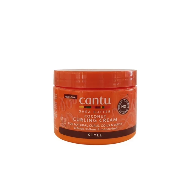 کرم موی فر نارگیل و شی باتر کانتو اصل (Cantu) حجم ۳۴۰ گرم