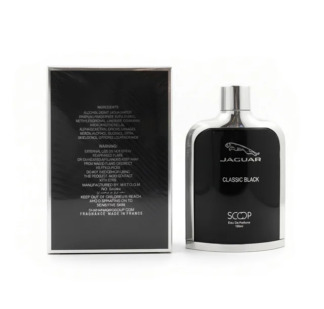 Scoop Jaguar Classic Black Eau De Perfume 100ml